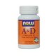 A+D ויטמין 100 כמוסות - NOW Foods