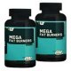 Mega Fat Burners שורפי שומן 120 (60+60) טבליות - אופטימום נוטרישן