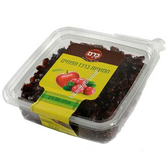 חמוציות מיובשות ברכז תפוחי עץ 250 גרם - כרם