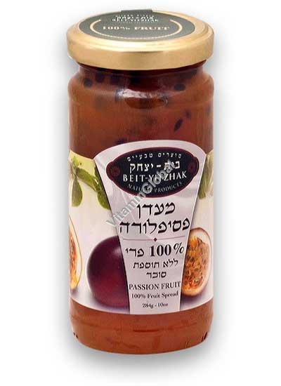 מעדן פסיפלורה ללא תוספת סוכר 284 גרם - בית יצחק