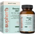 ביוטי 360 - פורמולה מתקדמת לטיפוח שיער, עור וציפורניים 60 טבליות - סופהרב