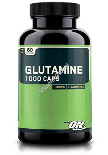 גלוטמין 1000 מ"ג 60 כמוסות - אופטימום נוטרישן