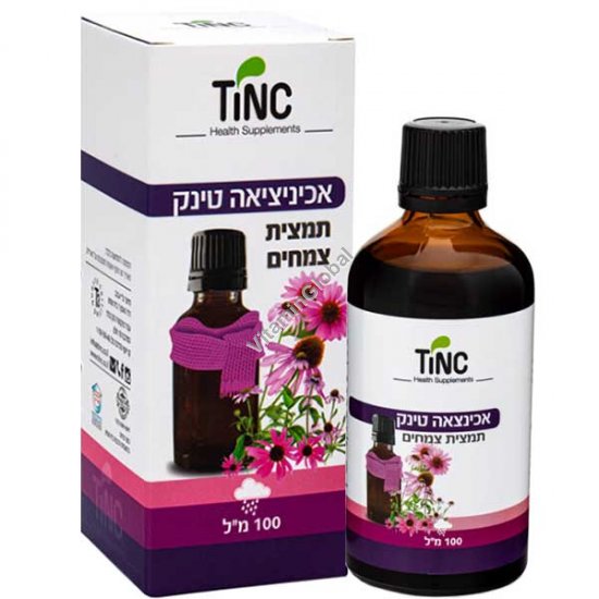 תמצית אכינצאהכשר בד"ץ 100 מ"ל - טינקטורה טק