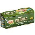 נתחי טונה בהירה בשמן זית, מארז 560 גרם ( 4 יחידות 140 גרם) - פילטונה