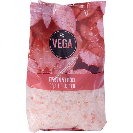 מלח הימלאיה ורוד גס, 1 ק"ג - וגה