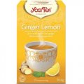 תה אורגני עם ג'ינג'ר ולימון 17 שקיקים - יוגי טי