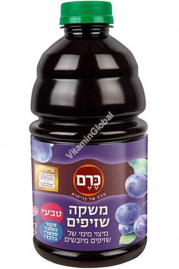 מיצוי מימי של שזיפים מיובשים 946 מ"ל - כרם