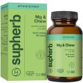 Mg & Chew מגנזיום ציטראט טבליות לעיסה בטעם תות 60 טבליות - סופהרב