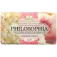 סבון טבעי טיפולי פרחי בך וויטמין אי, סדרת פילוסופיה 250 גרם - נסטי דנטה