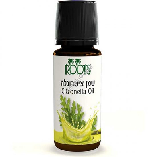 ציטרונלה - שמן אתרי טהור 10 מ"ל - רוטס בוטניקל