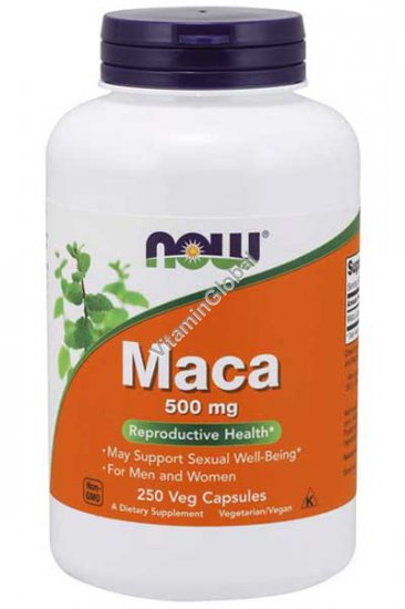 מאקה 500 מ"ג 250 כמוסות צמחיות - נאו פודס