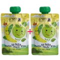 זוג במחיר מיוחד! מחית תפוח עץ ובננה אורגניים 200 גרם (100+100 גרם) - השדה
