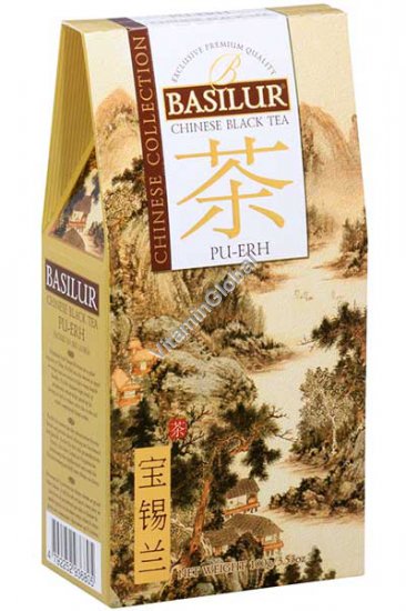 תה סיני שחור פו-אר 100 גרם - בסילור