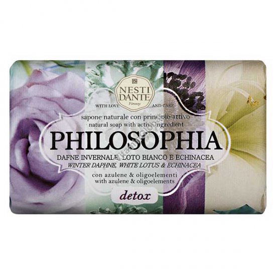 סבון טבעי טיפולי דיטוקס של סדרת פילוסופיה 250 גרם - נסטי דנטה