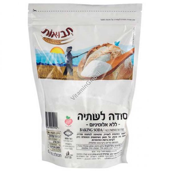 סודה לשתיה ללא אלומיניום 700 גרם - תבואות
