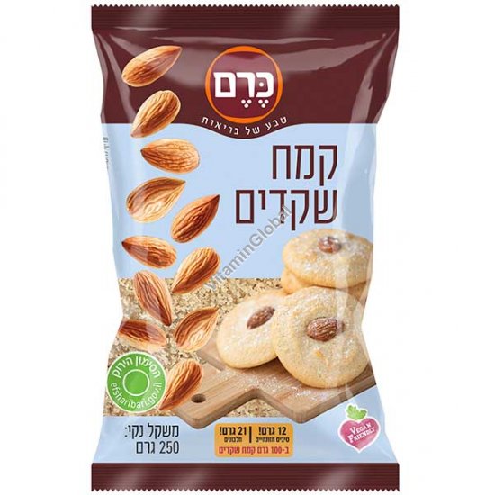 קמח שקדים מולבנים 250 גרם - כרם