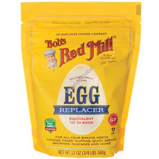 תחליף ביצים טבעוני ללא גלוטן 340 גרם - בוב\'ס רד מיל