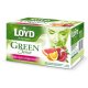 תה ירוק עם פרי הדר ורימונים 20 שקיקים - לויד